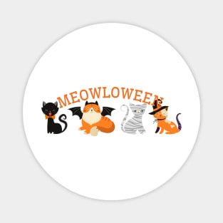 Happy Meoween Magnet